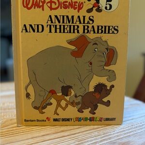 Walt Disney Animals and Their Babies Book
